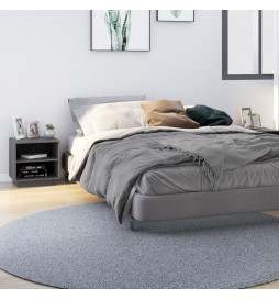 Tables de chevet 2 pcs Gris...