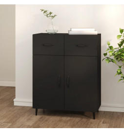Buffet noir 69,5x34x90 cm...