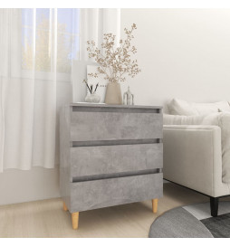 Buffet Gris béton 60x35x69...