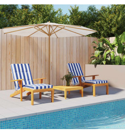 Coussins de chaise longue...