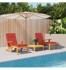Coussins de chaise longue...