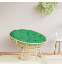 Coussin rond vert Ø 100 x11...