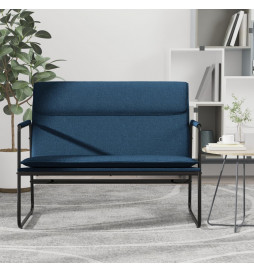 Banc Bleu 100x64x80 cm Tissu