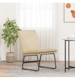 Chaise longue Crème...