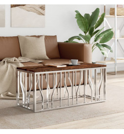 Table basse acier...
