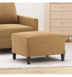 Repose-pied Marron 60x50x41...