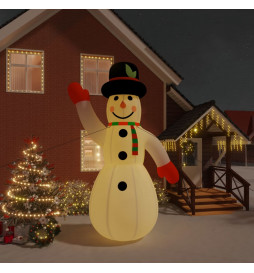 Bonhomme de neige gonflable...