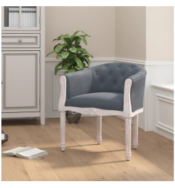 Chaise à manger Gris foncé...
