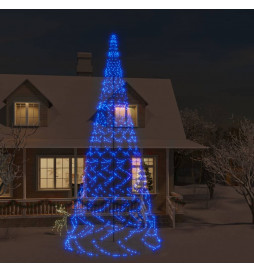 Sapin de Noël sur mât de...