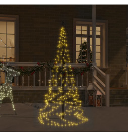 Sapin de Noël sur mât de...