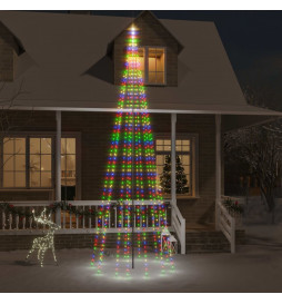 Sapin de Noël sur mât de...