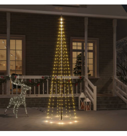 Sapin de Noël sur mât de...