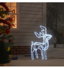 Renne de Noël Blanc froid...