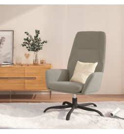 Chaise de relaxation Gris...