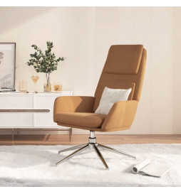 Chaise de relaxation Taupe...