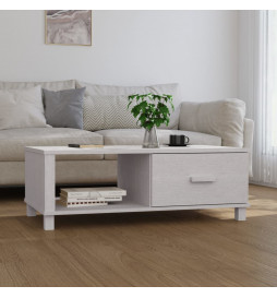 Table basse HAMAR Blanc...