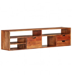 Meuble TV 140x30x35 cm Bois...