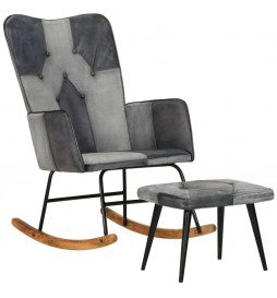 Chaise à bascule et...