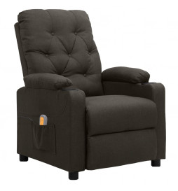 Fauteuil de massage Taupe...