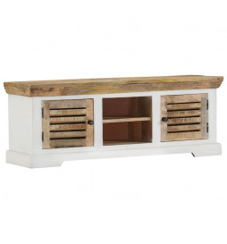 Meuble TV 110x30x40 cm Bois...
