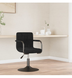 Tabouret de bar Noir Velours