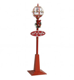 Lampadaire de Noël avec...