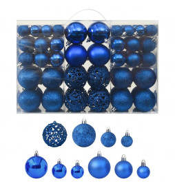 Ensemble de boules de Noël...