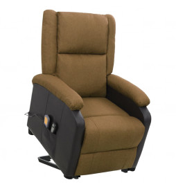 Fauteuil de massage Marron...