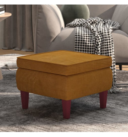 Tabouret avec pieds en bois...