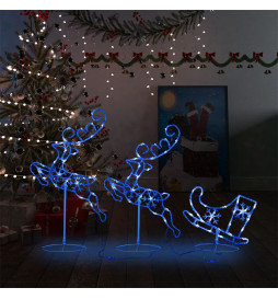 Renne/traîneaux Noël volant...