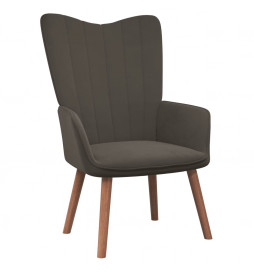 Chaise de relaxation Gris...