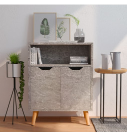 Buffet Gris béton 60x30x72...