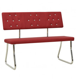 Banc 110 cm Rouge bordeaux...