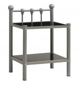 Table de chevet Gris et...