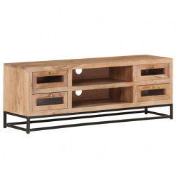 Meuble TV 110x30x40 cm Bois...