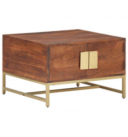Table basse Marron miel...