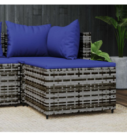 Repose-pied de jardin avec...