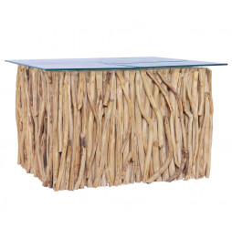 Table basse avec dessus en...