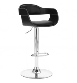 Tabouret de bar Noir...