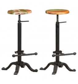 Tabourets de bar lot de 2...