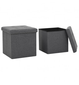 Tabourets de rangement...