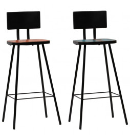 Tabourets de bar lot de 2...