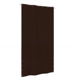 Écran de balcon Marron...
