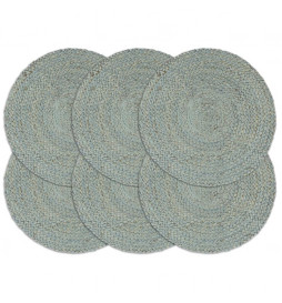 Napperons 6 pcs Vert olive...