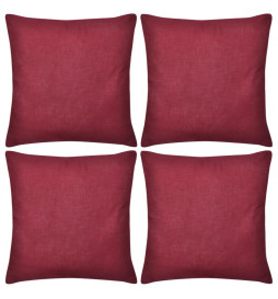 Housses de coussin 4 pcs...