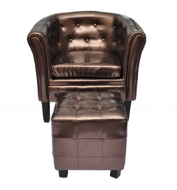 Fauteuil avec repose-pied...