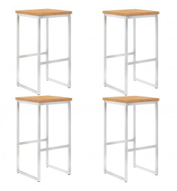 Chaises de bar lot de 4...