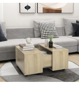 Table basse Chêne sonoma...