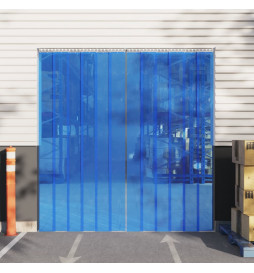 Rideau de porte bleu 300...