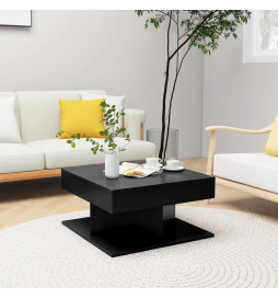 Table basse Noir 57x57x30...